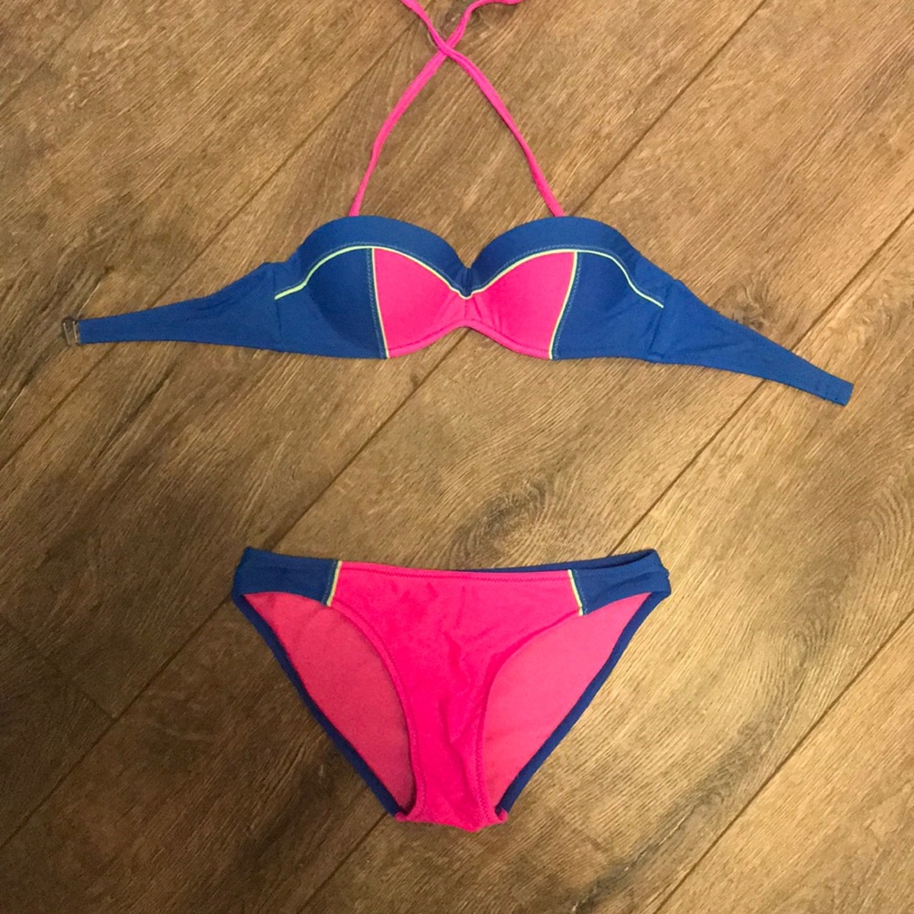 Bikini with matching top and bottom